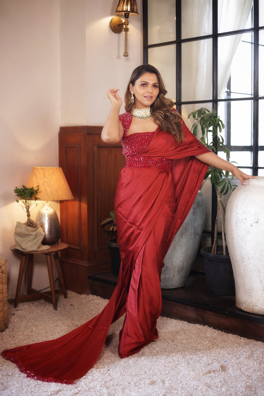 TINA KAKKAD IN PHOENIX SAREE
